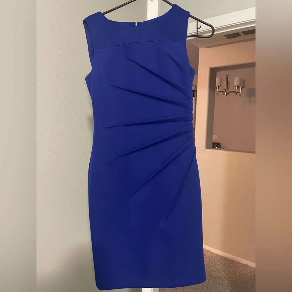 Royal blue Calvin Klein size 4 dress